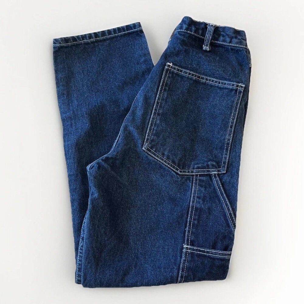 J. GALT SHANGHAI WOMEN’S DARK WASH CARPENTER SIZE MEDIUMS JEANS